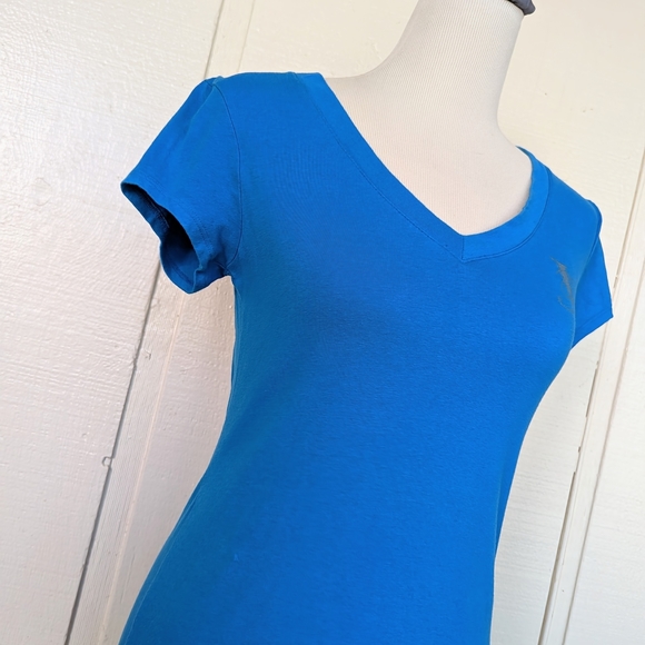 💙 Look Better Naked 💙 V-Neck Sexy Pole Dance Fitness Tee - Picture 7 of 14